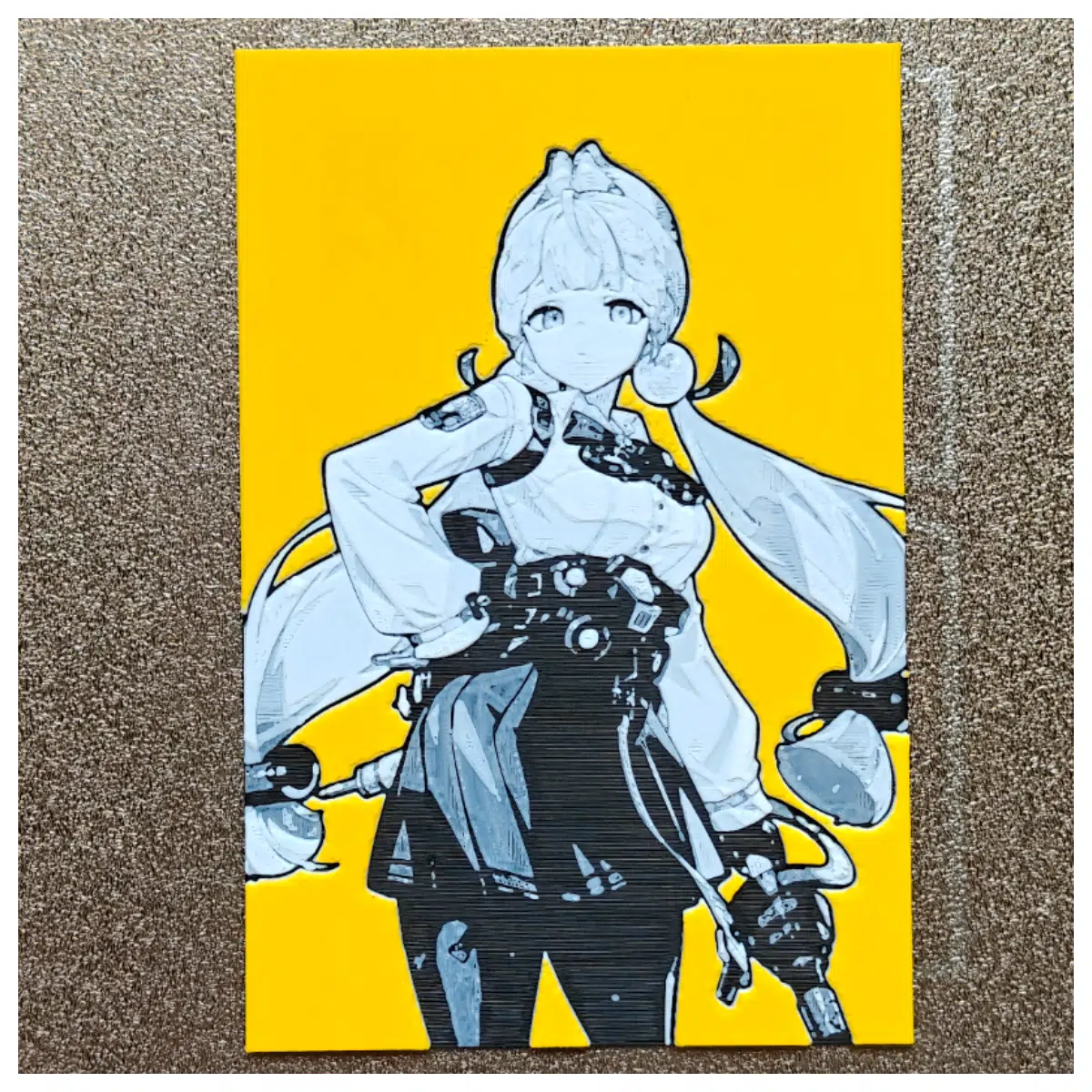 Zero Escape Alice Multi Print Poster Anime Wall Scroll Decor Art Collection Hanging Artwork