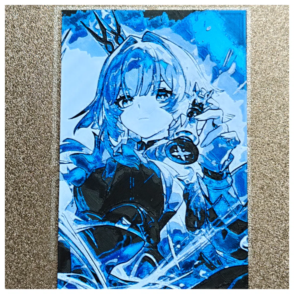 Star Rail Kiryu Laura Multi Print Take Chess Figure Art Wall Scroll Collectible Anime Decoration