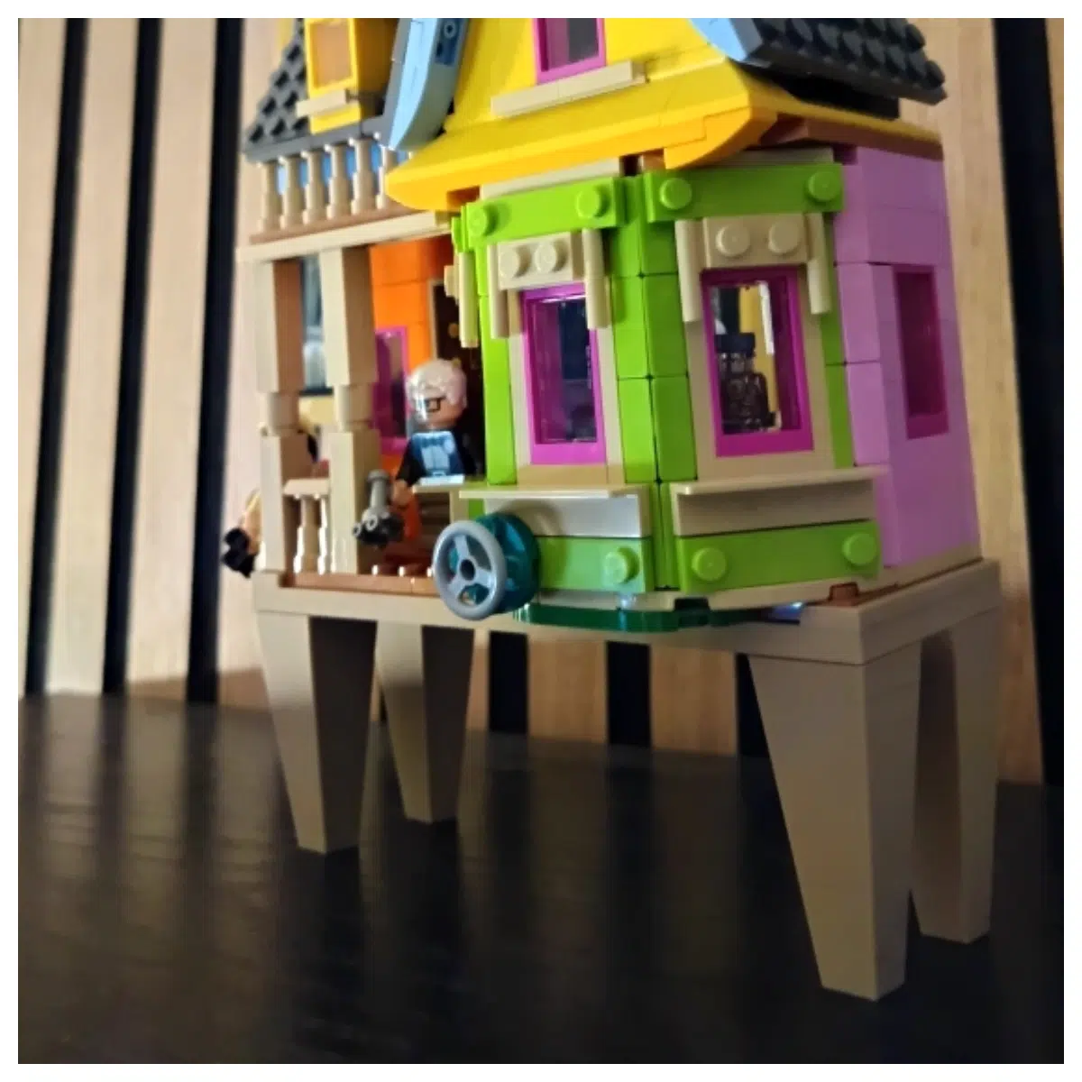 Up Fly Away Home Support Bricks Height Extension Model Building Toy Accessories