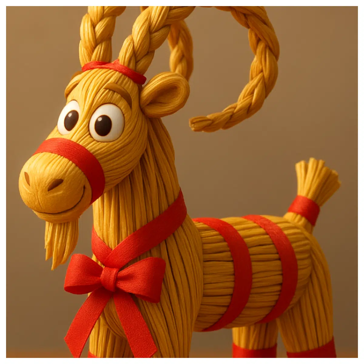 Swedish Christmas Goats Toys Christmas Gift Goat Decoration Festive Decorations Holiday Ornament