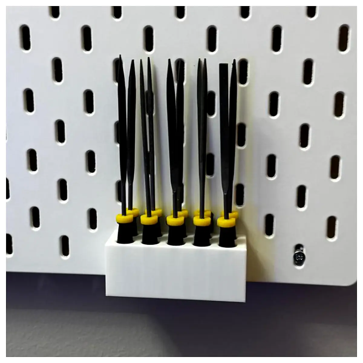 Mini Nail Files Holder Organizer Storage Stand Mini Nail Files Vertical Storage Desktop Organizer Mini Tools