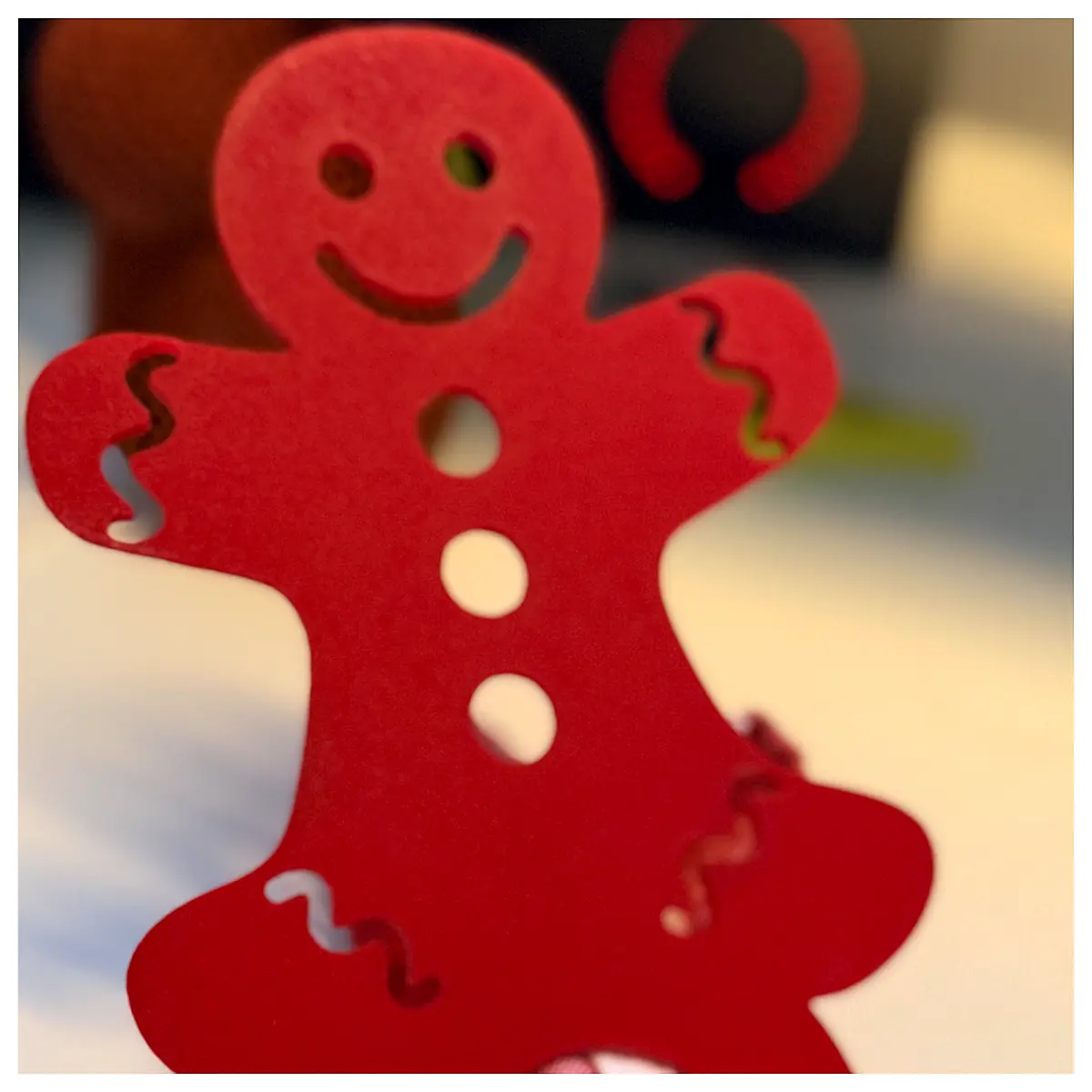 Gingerbread Display Stand Gingerbread Decor Holder Christmas Candy Shelf Festive Treat Display Gingerbread Collection