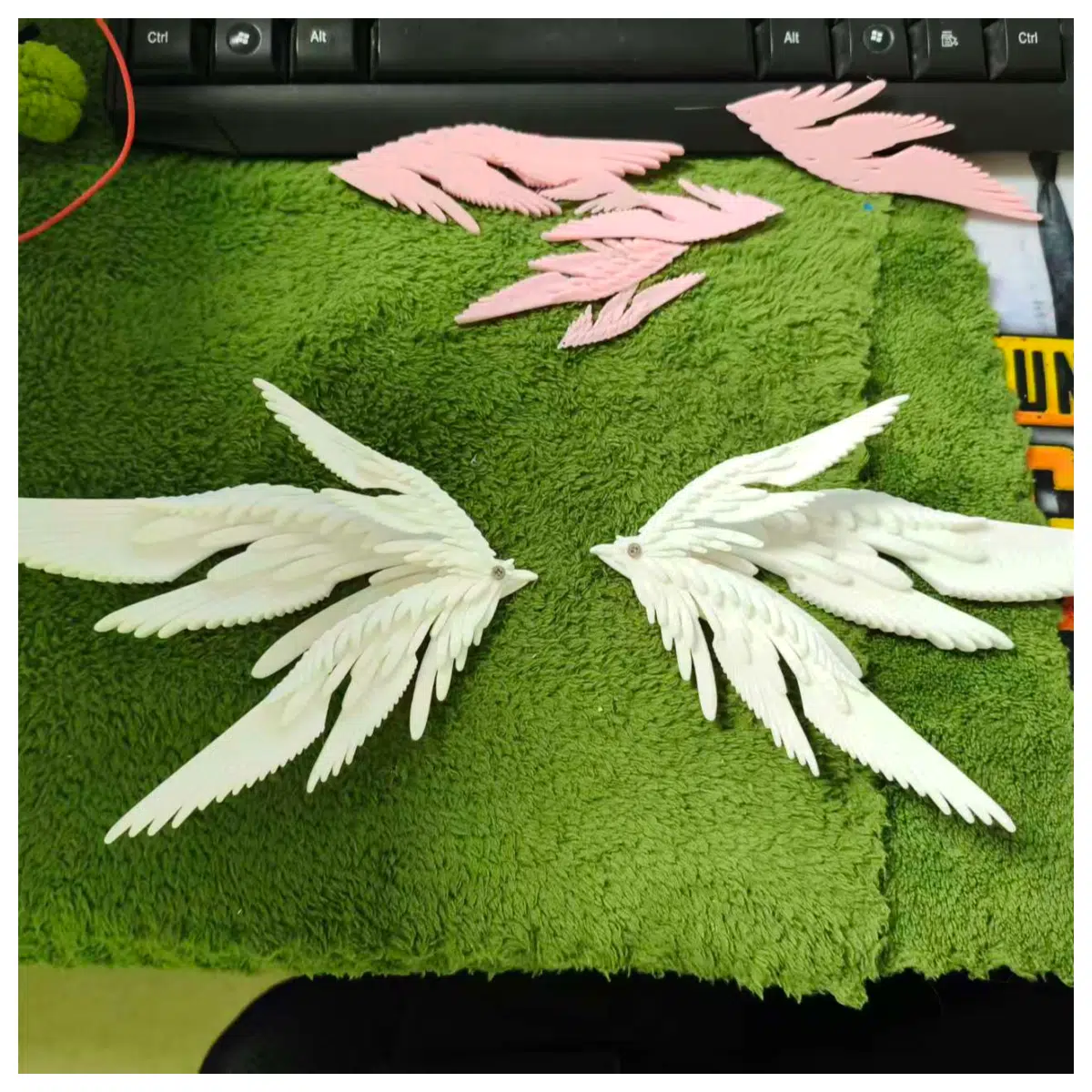 Floating Wing Support Bracket Support Structure Flight Model Accessories Toy Parts Emergency Solution Unsupported