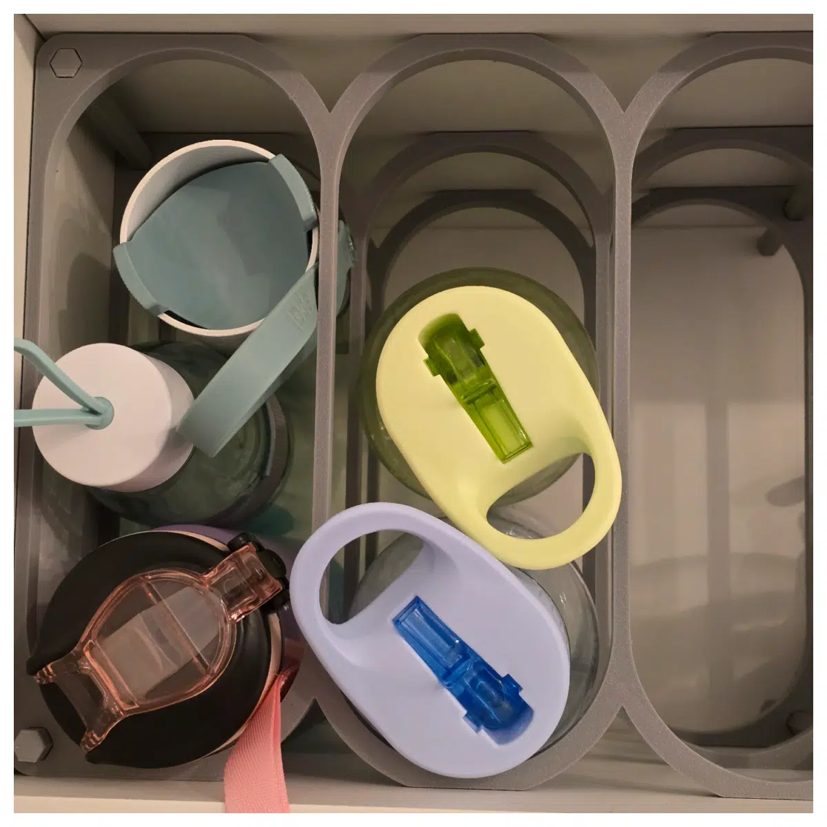 Water Bottle Organizer Bottle Dispenser Organizer Automatic Dispenser Kitchen Accessories Multi Function