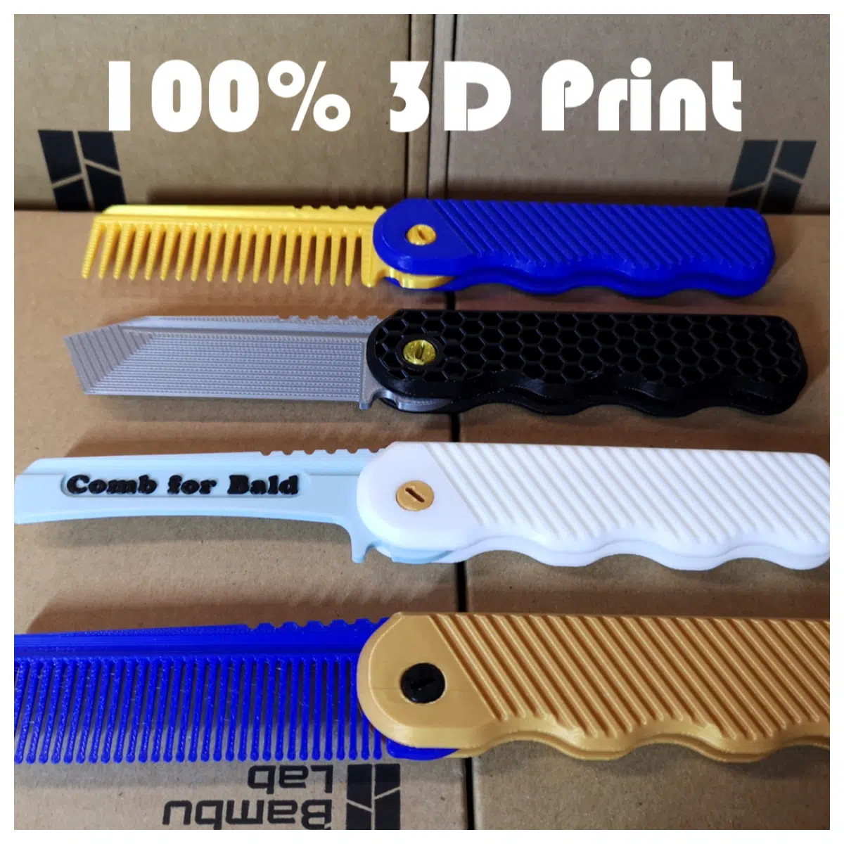 Foldable Tactical Comb EDC Pocket Comb Multi Purpose Hair Organizer Portable Grooming Tool Outdoor Survival Fast Hair Styling