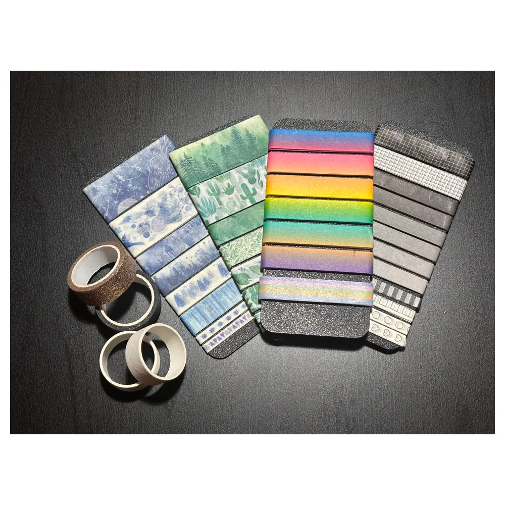 Washi Tape Organizer Box Card Style Storage Solutions Tape Roll Storage Office Supplies