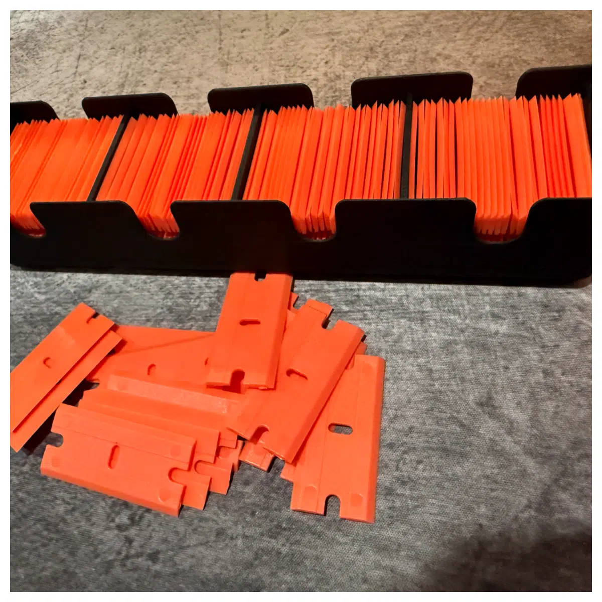 Gridfinity Blade Holder Blade Stand Accessories Blade Organizer Tools Storage
