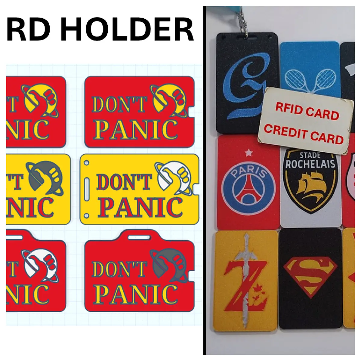 Card Holder Multi Card Wallet Protection Bank Card Phone Case Key Chain Anti Lost Practical Convenient