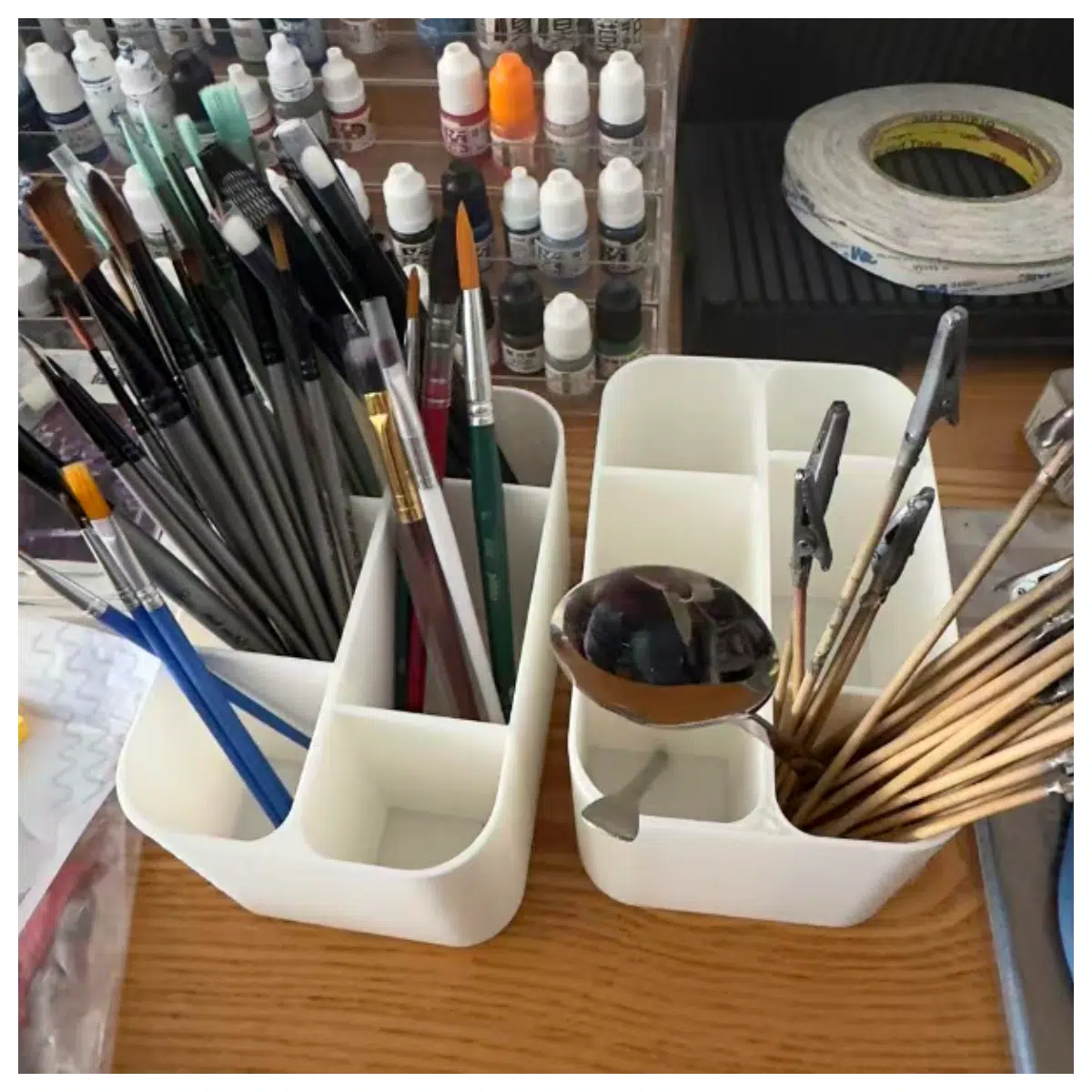 Removable Pencil Case Model Desk Organizer Accessory Student Backpack Decoration Creative Gift Learning Supplies Storage Solution