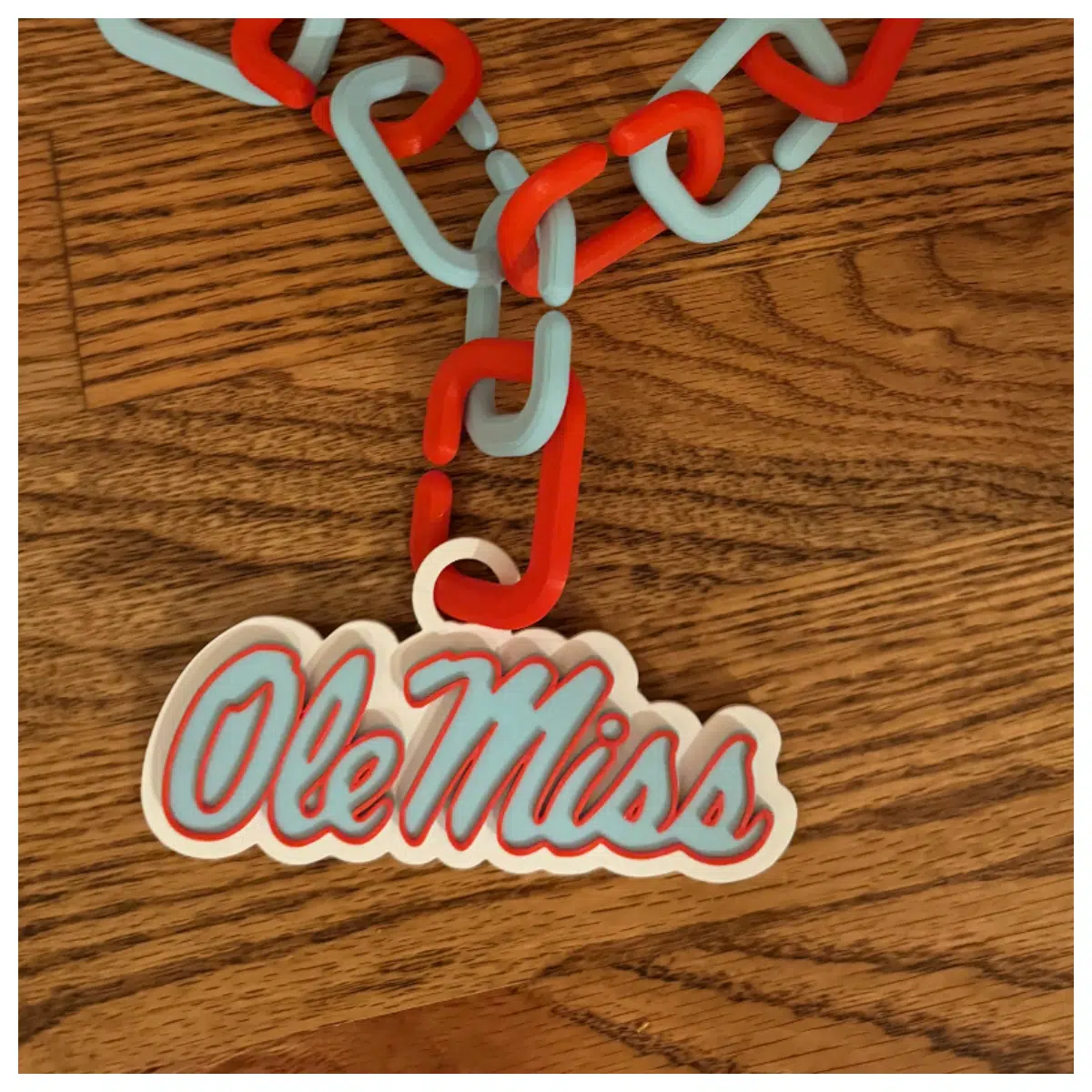 Miss Cheerleader Chain Decoration Party Accessory Girls Teen Jewelry Charm Necklace