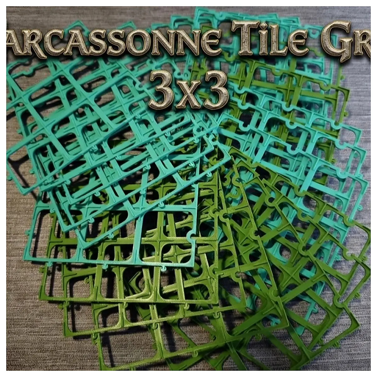 Kakaso 3x3 Grid Puzzle Lightweight Durable Speed Cube Brain Teaser Puzzle Toy Learning Games