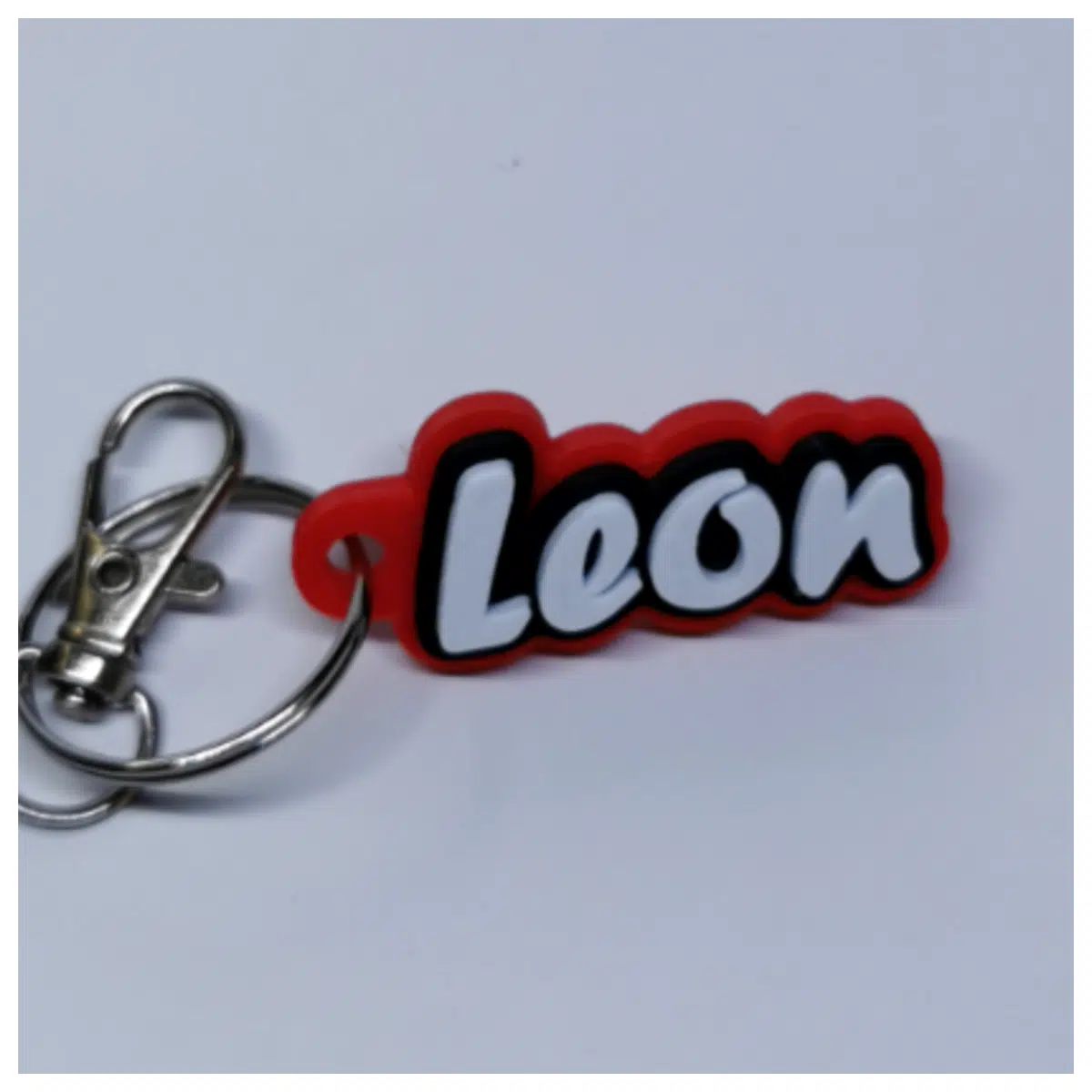 Leon Keychains Car Accessories Hanging Decoration Auto Key Chain Simple Fashion Car Supplies