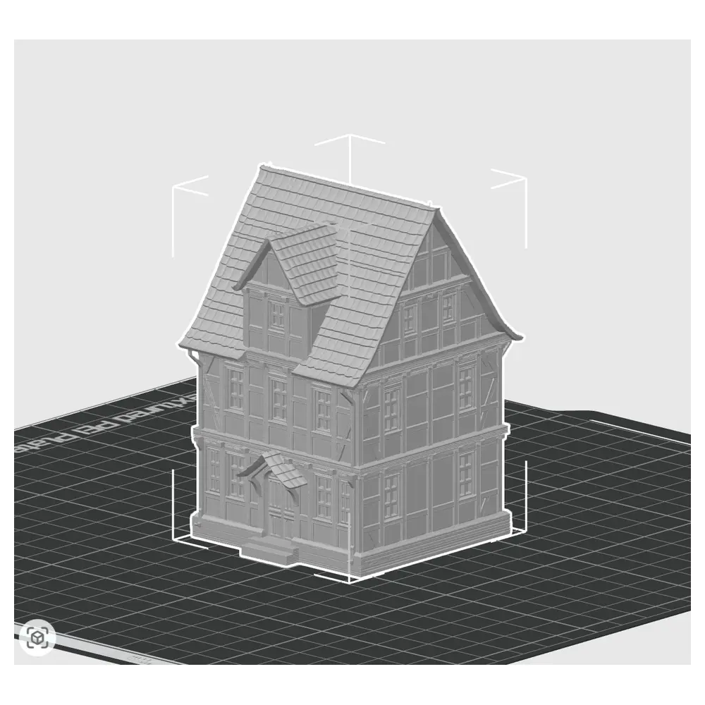 Half Wood Structure Model Kit DIY Building Model Assembly Toy Construction Set Parts