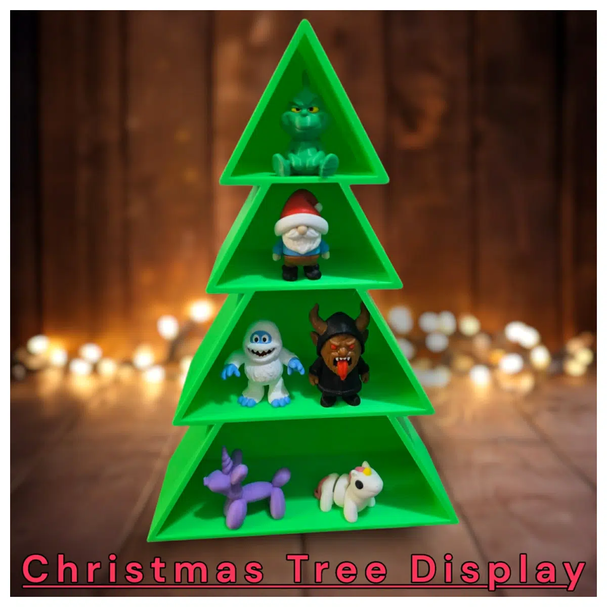 Christmas Tree Display Stand Tree Decor Support Holiday Decoration Showcase Festive Display Christmas Top Decoration