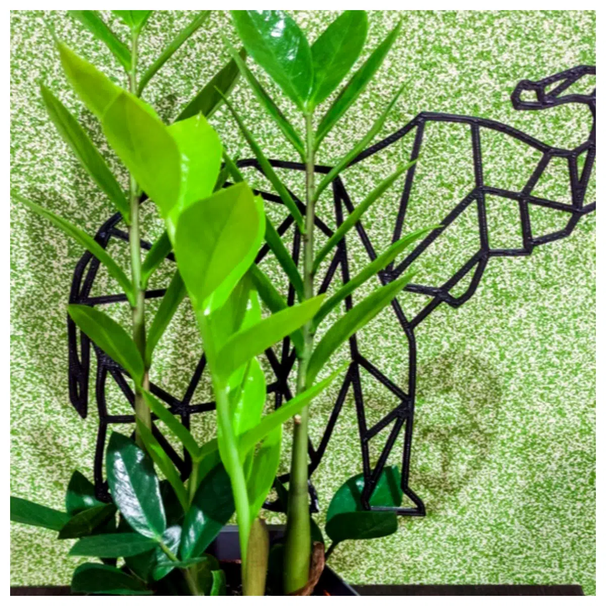 Geometric Plant Support Stand Flower Growing Frame Potted Plant Support Indoor Garden Decoration Vertical Green Plant Rack Succulent Support