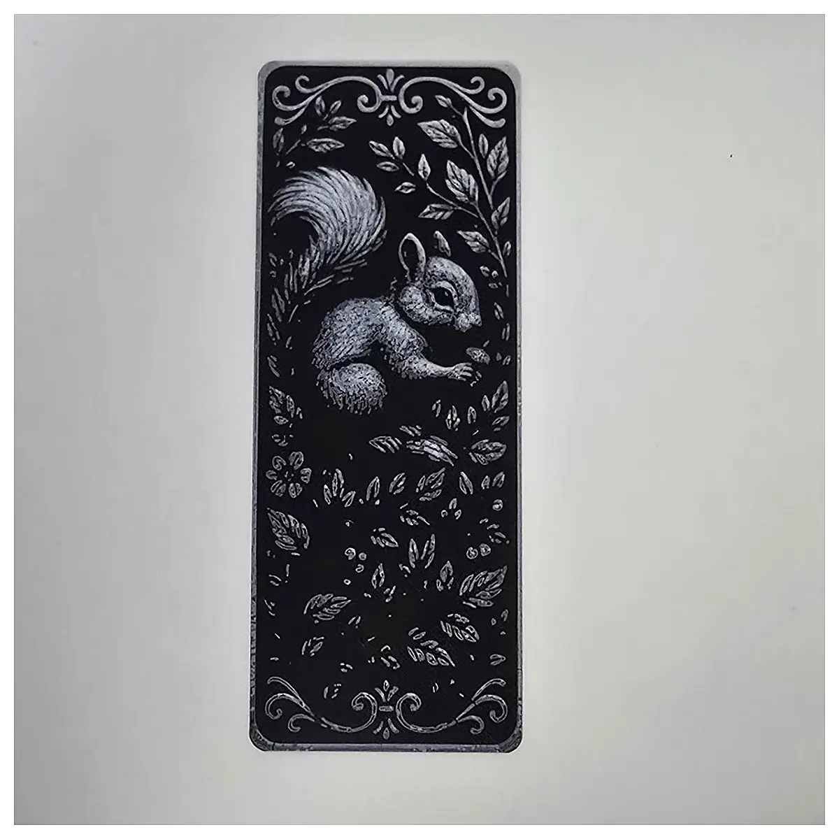 Forest Squirrel Bookmark Fantasy Bookmark Cozy Bookmark Forest Theme Bookmark Accessories Reading Bookmarks