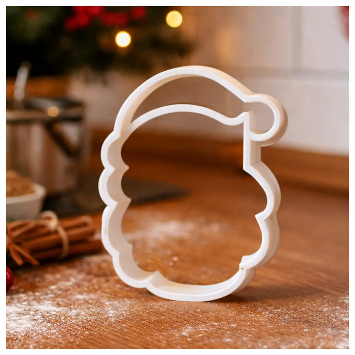 Santa Claus Cookie Cutter DIY Baking Cookie Molds Christmas Decoration Gingerbread Cookie Cutters Candy