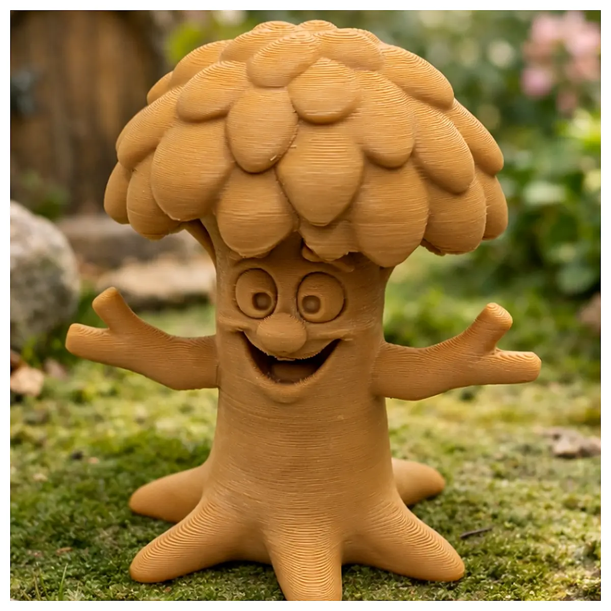 Forest Toy Wooden Handcrafted Tree Person Forest Friends Toy Educational Toys Puzzle Gifts