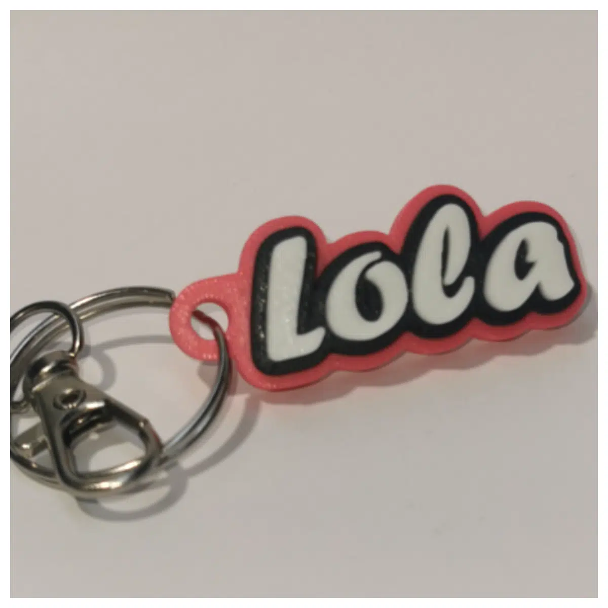 Keychain Anime Character Keyring Lolita Style Girl Gift Cartoon Decoration Anime Accessory
