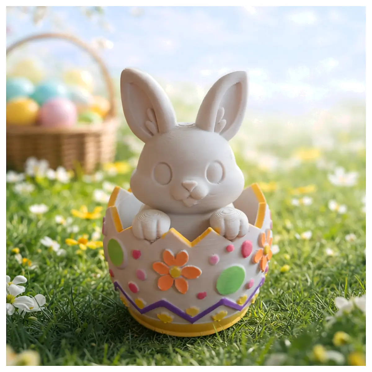 Easter Bunny Mini Planters Decorative Flower Pots Easter Crafts Holiday Gifts Flower Pots