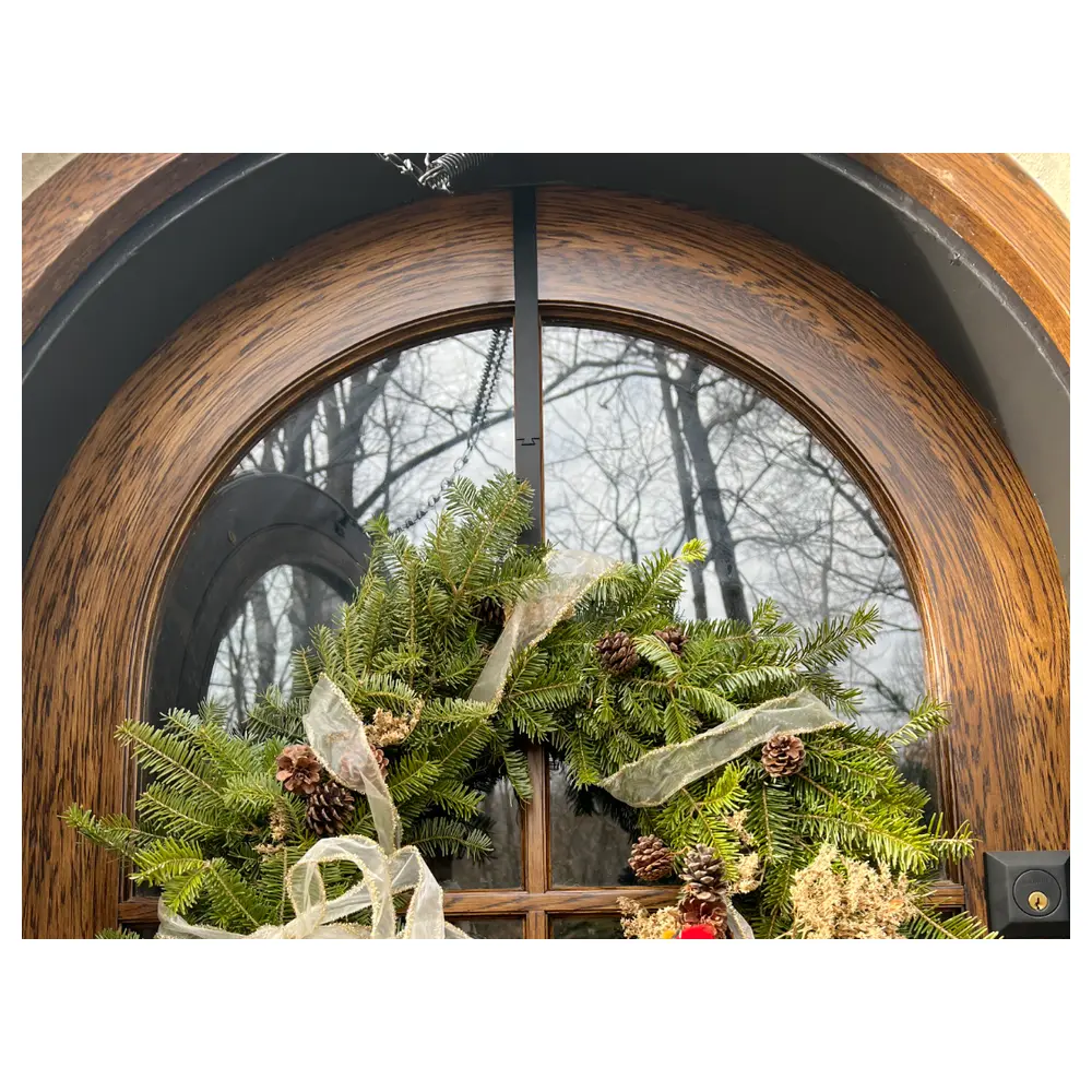 Wreath Hanger 20 Inch Door Frame Wall Decor Indoor Hanging Display Hook Shelf