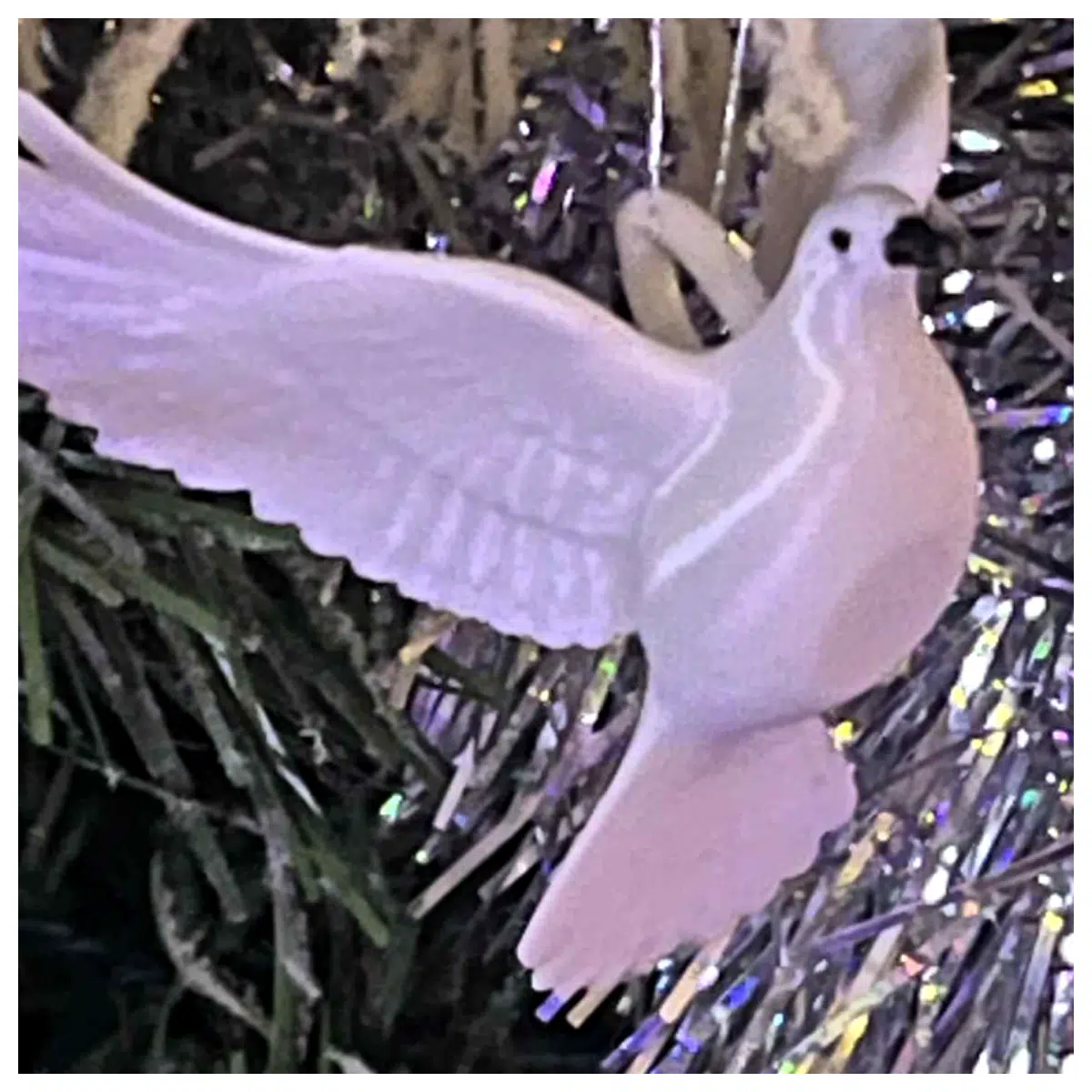 Realistic Little Pigeon Tree Ornament Bird Decoration Christmas Ornament Festive Gift Tree Branch Accessories Pigeon Toy