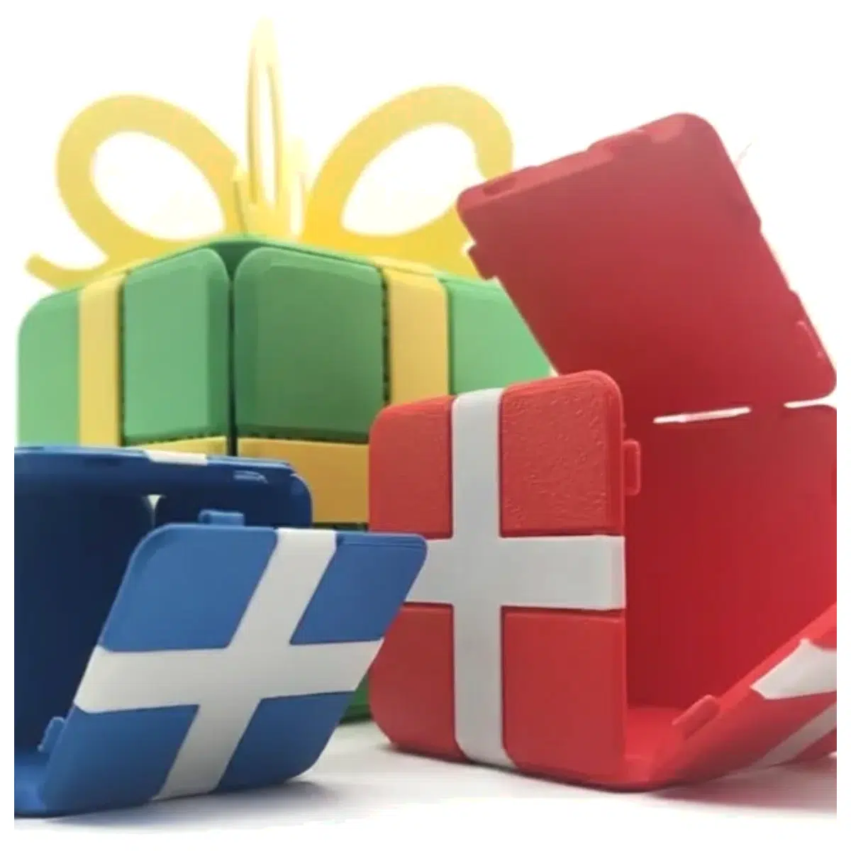 Foldable Christmas Gift Box Festive Decoration Holiday Party Supplies Kids Toy New Year s Gift Box Surprise Packaging