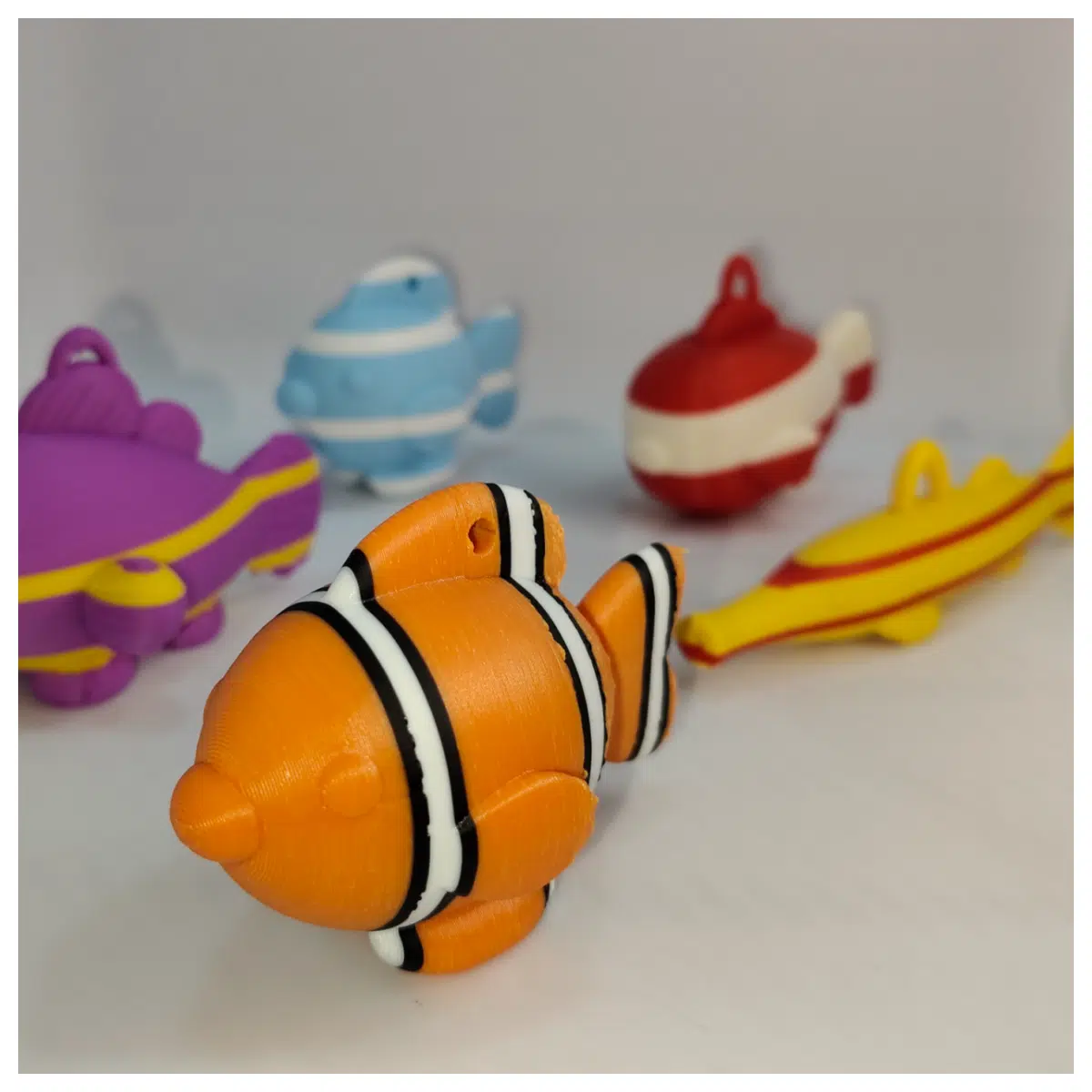 Nemo Ornament Fish Theme Christmas Tree Decoration Underwater World Festive Decoration Christmas Gift