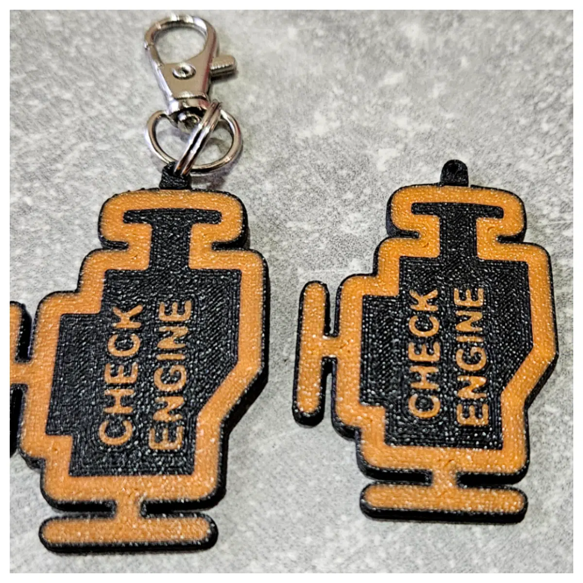 Car Inspection Tool Key Chain Vehicle Diagnostic Accessory Spare Parts Inspection Device Keyring