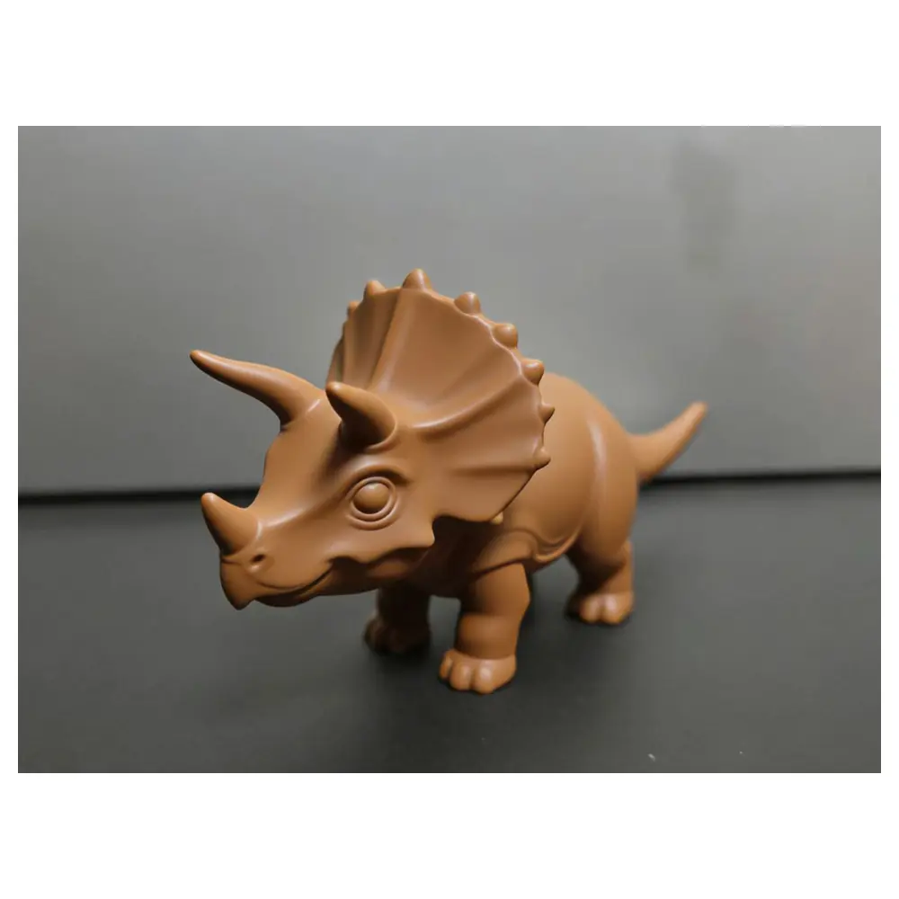 Dinosaur Toys Triceratops Model Q Version Collectible Toys Kids Puzzle Dinosaur Parts Accessories