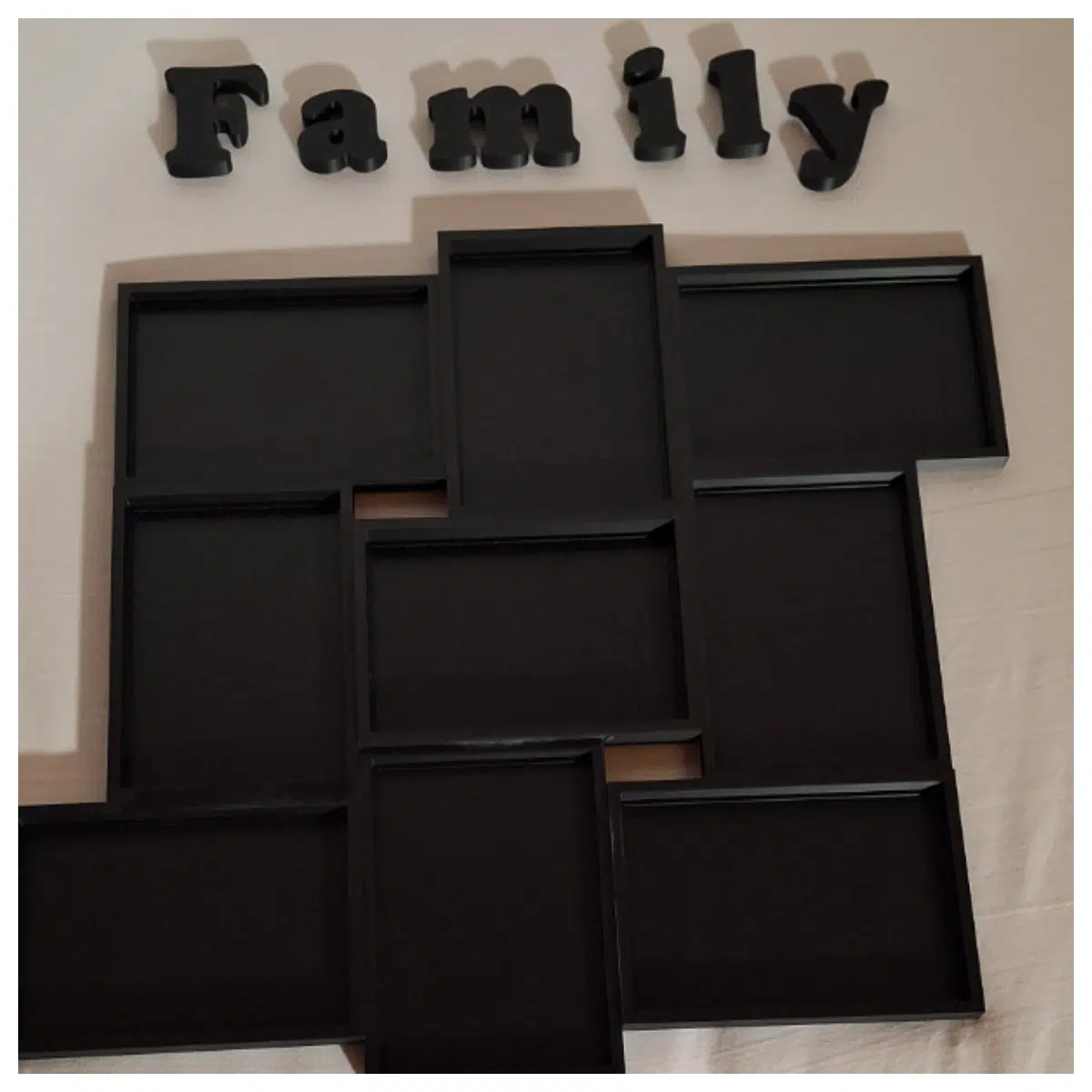 Photo Frame Decor Home Wedding Birthday Gift Memorial Day Classic Square Frame Keepsake Frame Creative Frame Various s
