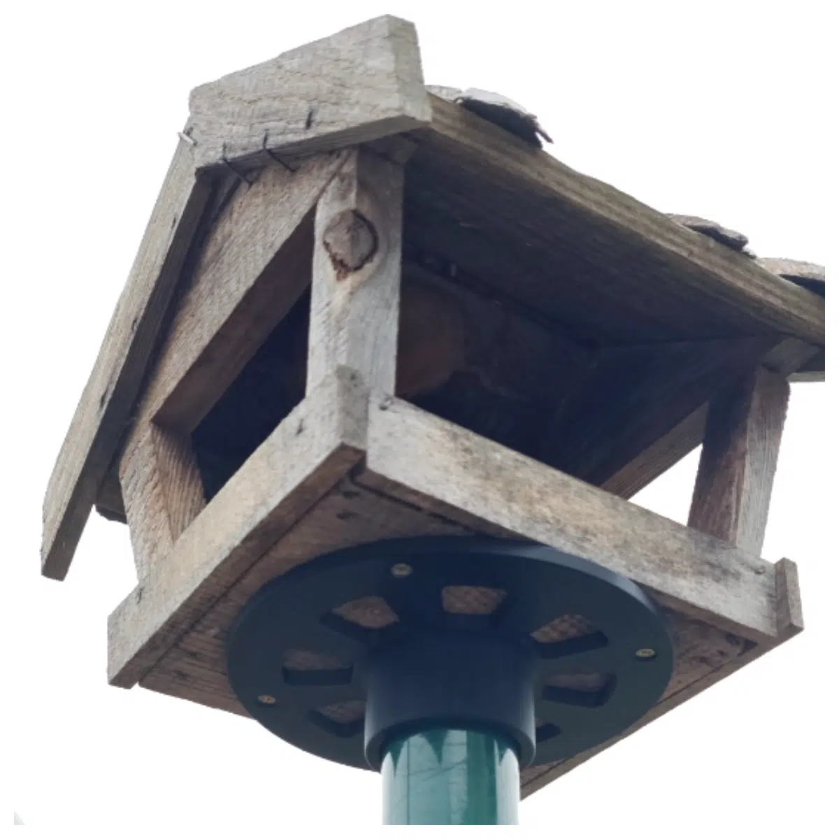 Bird Feeder Support Installation Seat Pole Birdhouse Accessories Bird Feeding Device Bird Nest Installation Stand Bird Garden Decoration
