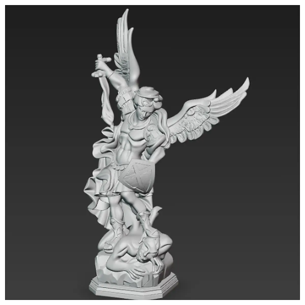 Michael the Archangel Angel Spiritual Prayer Blessings Religious Artifacts