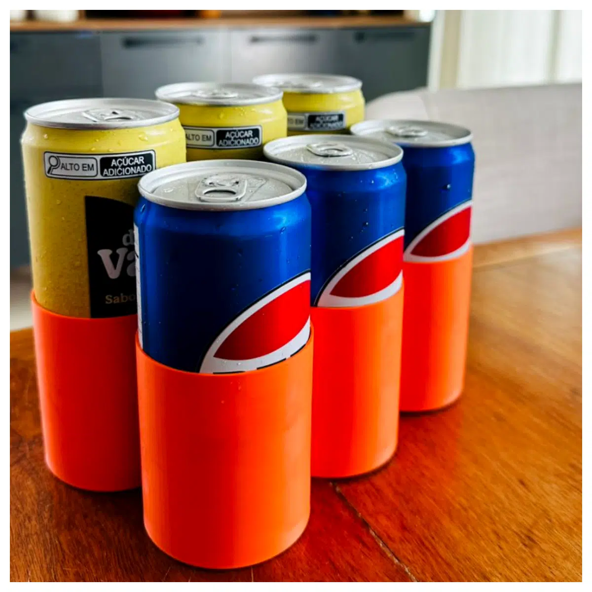 Slim Can Rack 269ml Tube Cans Beverage Cans Food Cans Shelf Organizer Snack Container Easy Serve Drink Holder