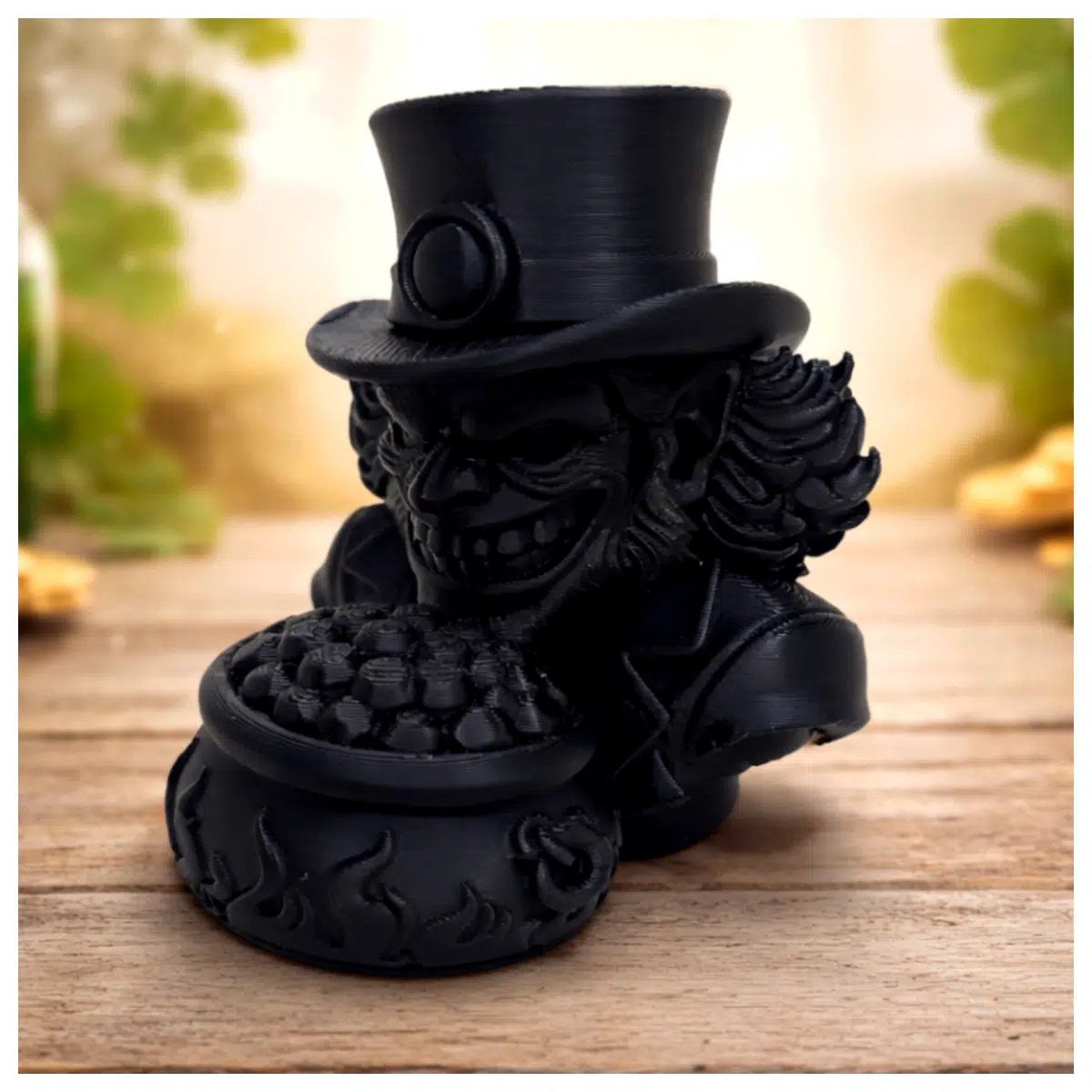 Top hatted Goblin Guards Pot Children s Toy Kitchen Roleplay Figure Accessory Doll Parts Childhood Memories