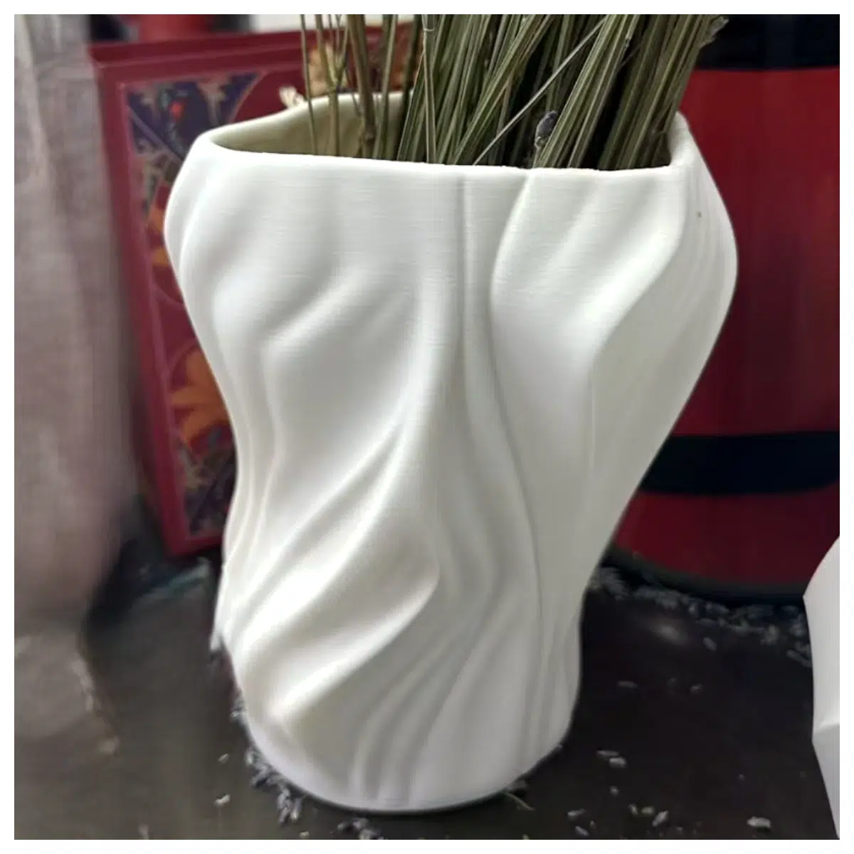 Ceramic Vase Modern Minimalist Home Decor Living Room Floral Arrangement Elegant Decorative Object Multi Purpose