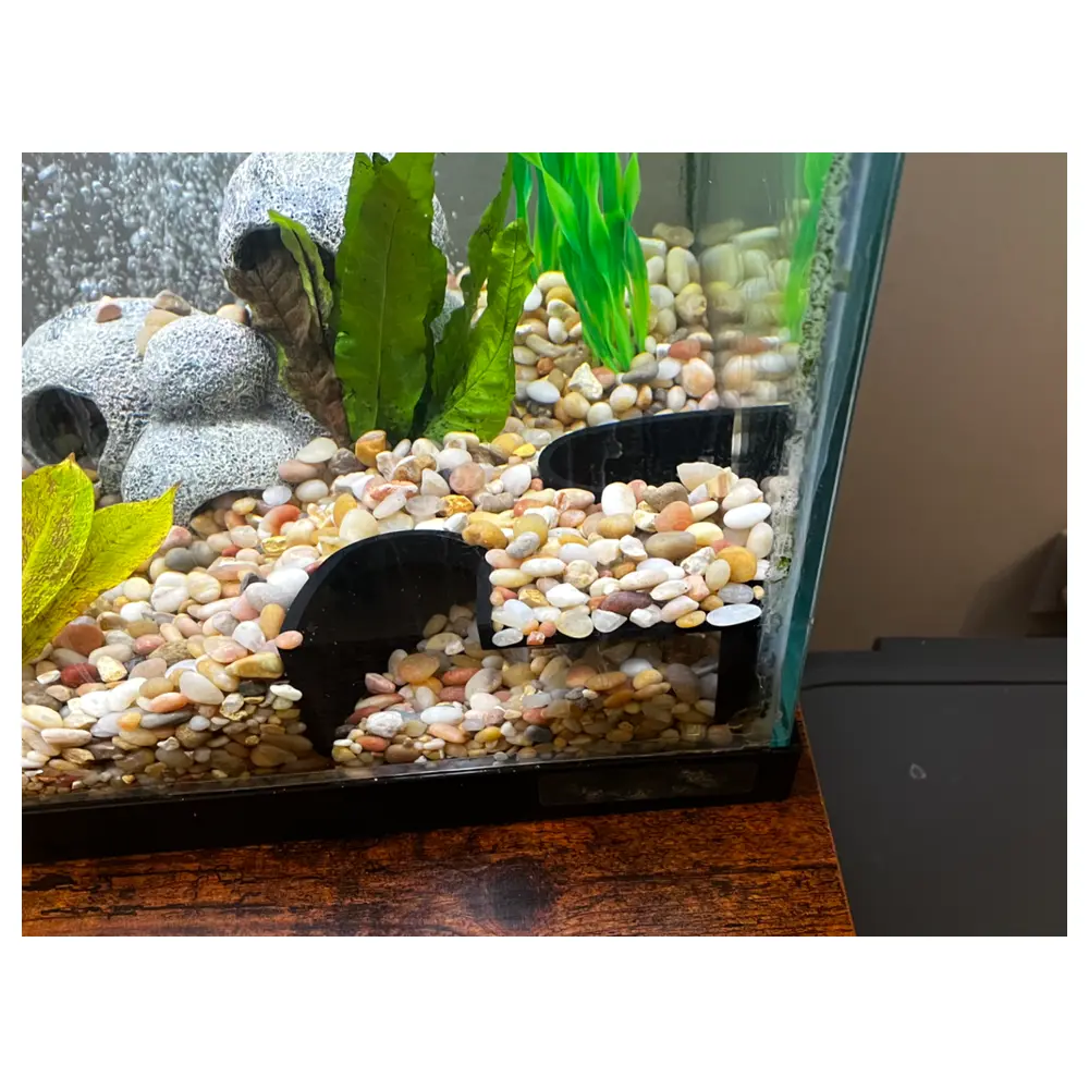 Aquarium Hide Cave Tunnel Fish Shelter Decoration Fish Tank Accessories Underwater Habitat