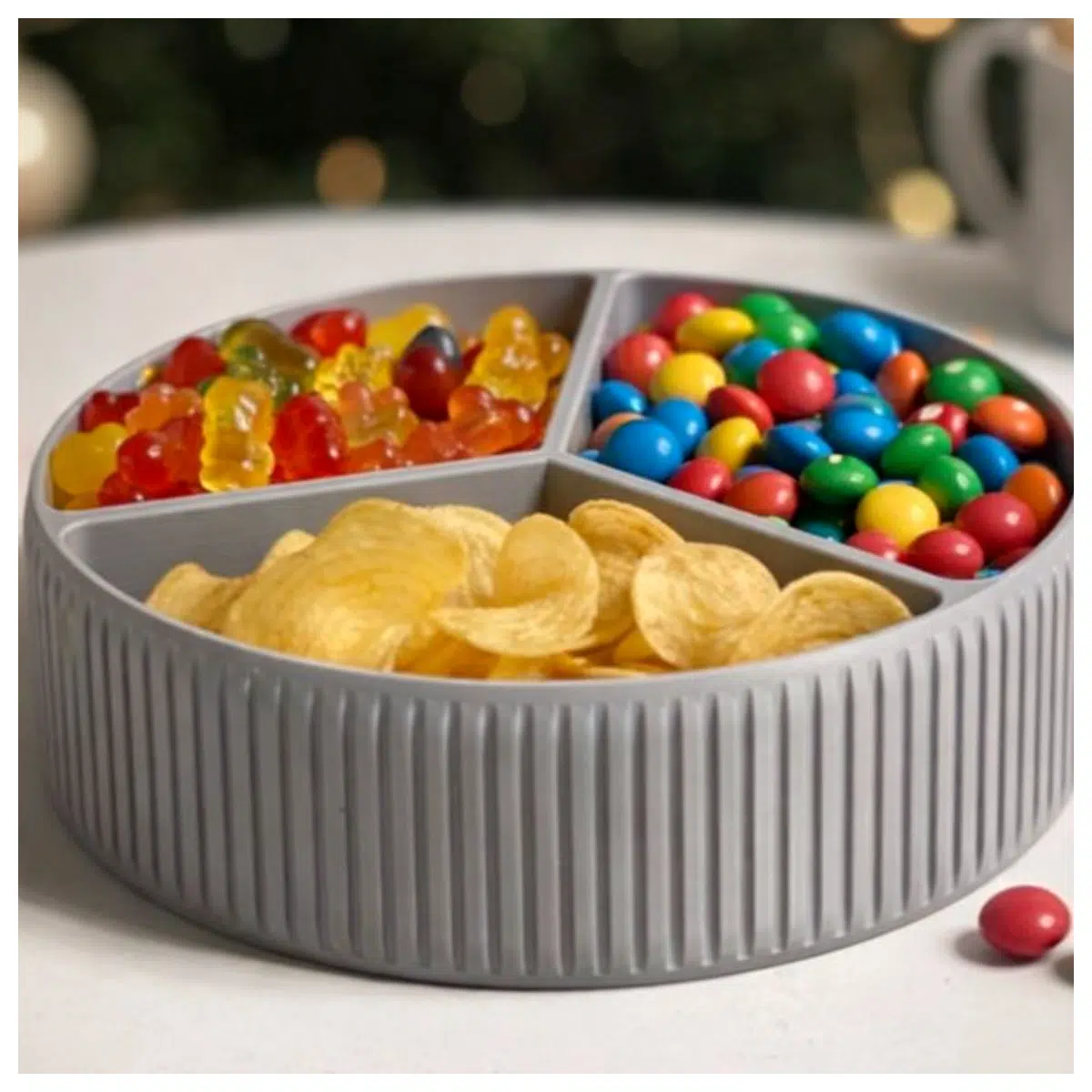 Snack Box Portable Snack Container Food Storage Box Travel Snack Organizer Party Treat Holder Small Snack Compartments