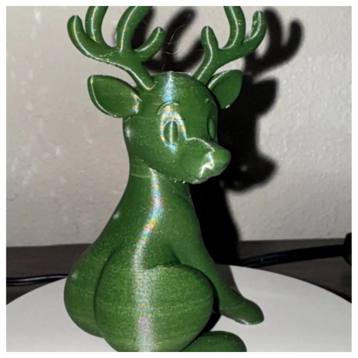 Tangqi Xiao Animal Reindeer Toy Christmas Gift Kids Educational Puzzle Deer Model Realistic Decoration