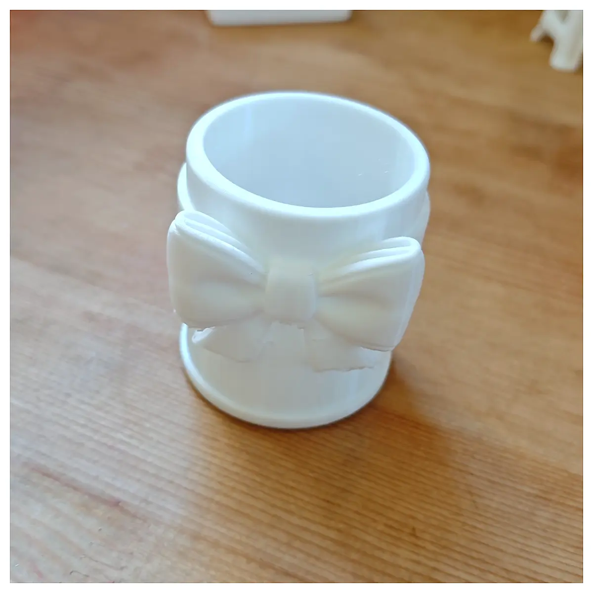 Bow Tie Pen Holder Combo Print Toy Kids Decoration Office Desk Organizer Gift Creative Beginner Friendly