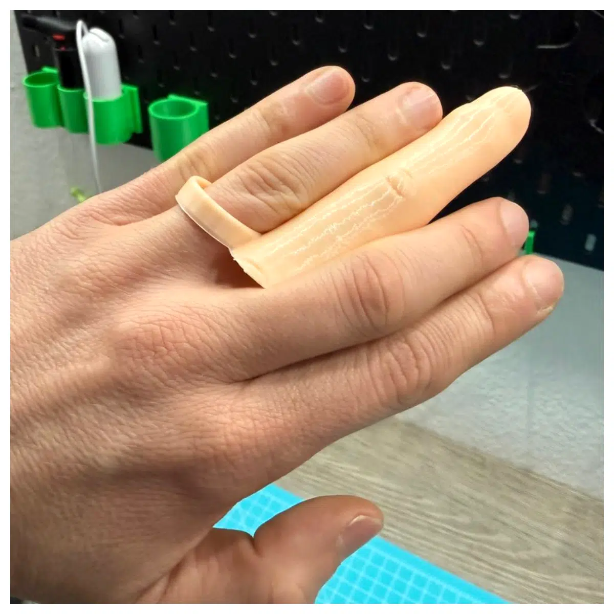 Extra AI Fingers Realistic Robotic Hand End Effector Replacement Parts Simulation Finger Accessory for Robotics