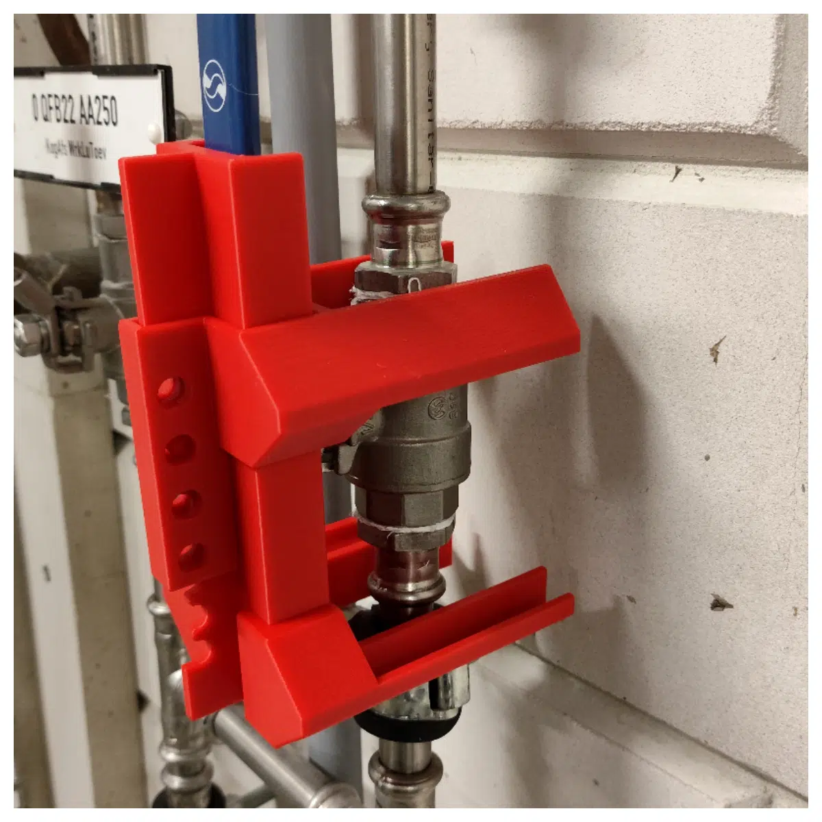 Ball Valve Adjustable Lockout Device Valve Control Accessory Valve Safety Device Ball Valve Securing Valve Maintenance
