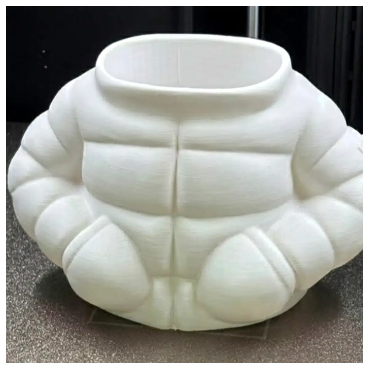 11cm Puffer Style Pencil Holder Organizer Desk Decor Creative Small Accessory Office Study Supplies