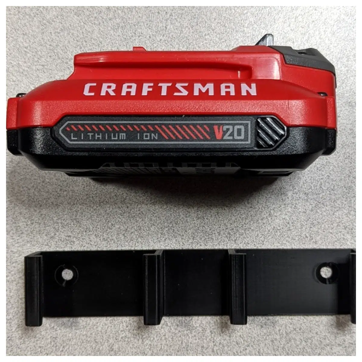 Craftsman V20 Battery Bracket 1 4 Cell Option Non Locking Quick Install Repair Tool Accessory