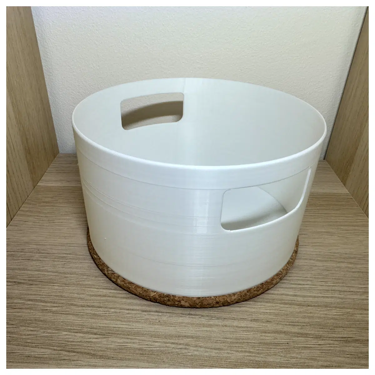 Large Bucket Box 180mm Packaging Box Shipping Container Paper Carton Easy Assembly Food Beverage