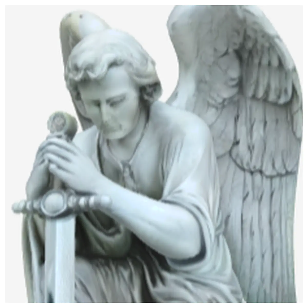 Michael Angel Statue Religious Art Holy Image Sculpture Decor Home Decoration Religious Items
