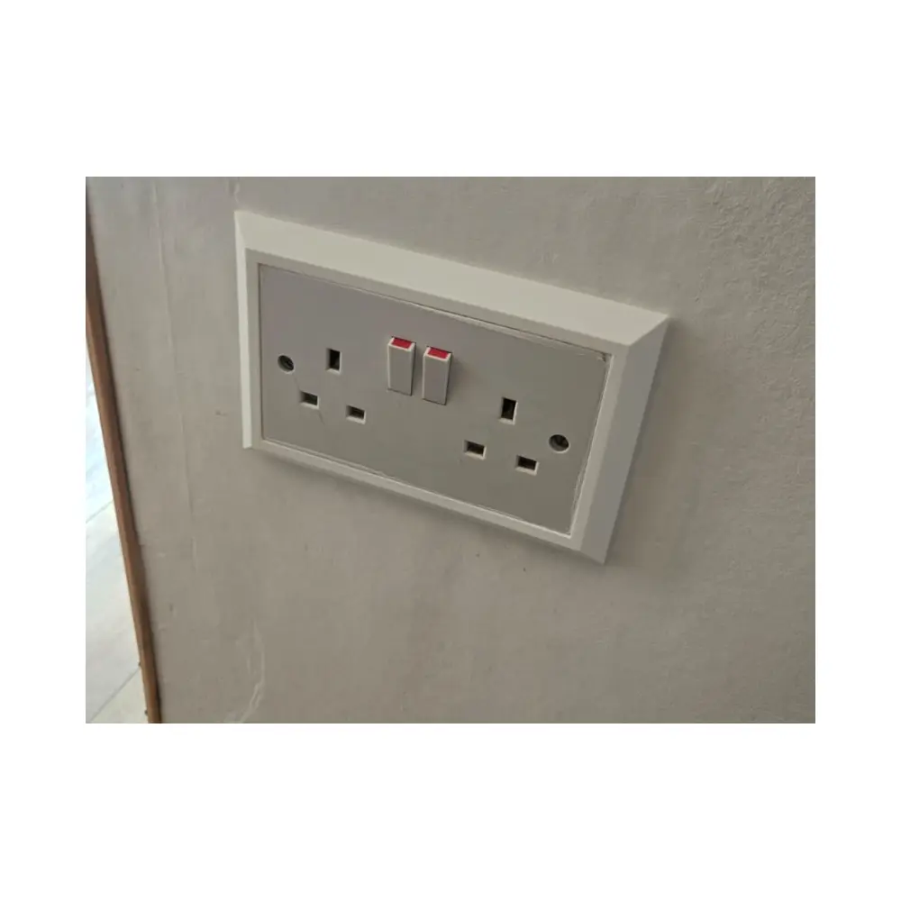 Dual Socket Cover Housing Protector Simple Installation Charging Protection Socket Accessories