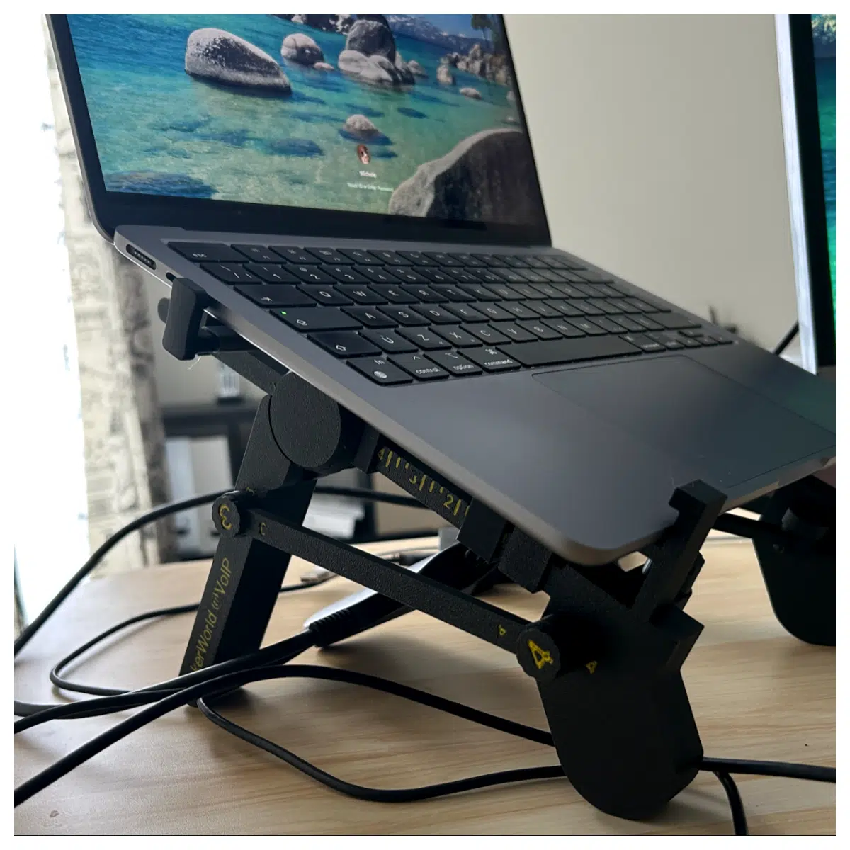 Foldable Laptop Stand Adjustable Laptop Support Desk Stand Computer Stand Ergonomic Support Laptop Holder Desktop Stand