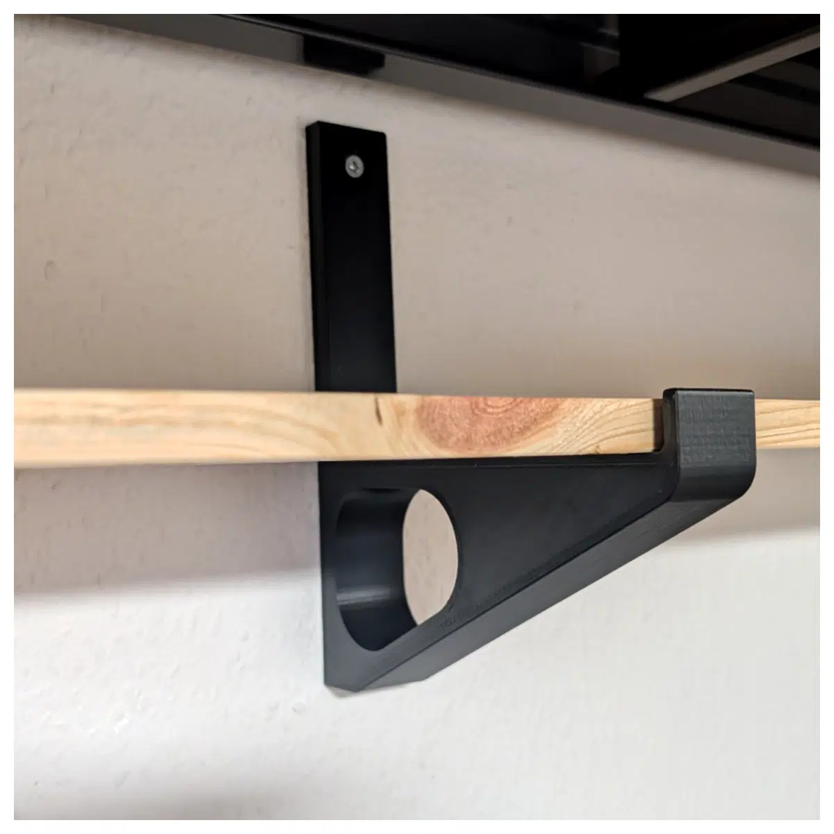 Modern Minimalist Shelf Brackets 150x15mm Wood Board Support Wall Mount Hardware Shelf Accessories