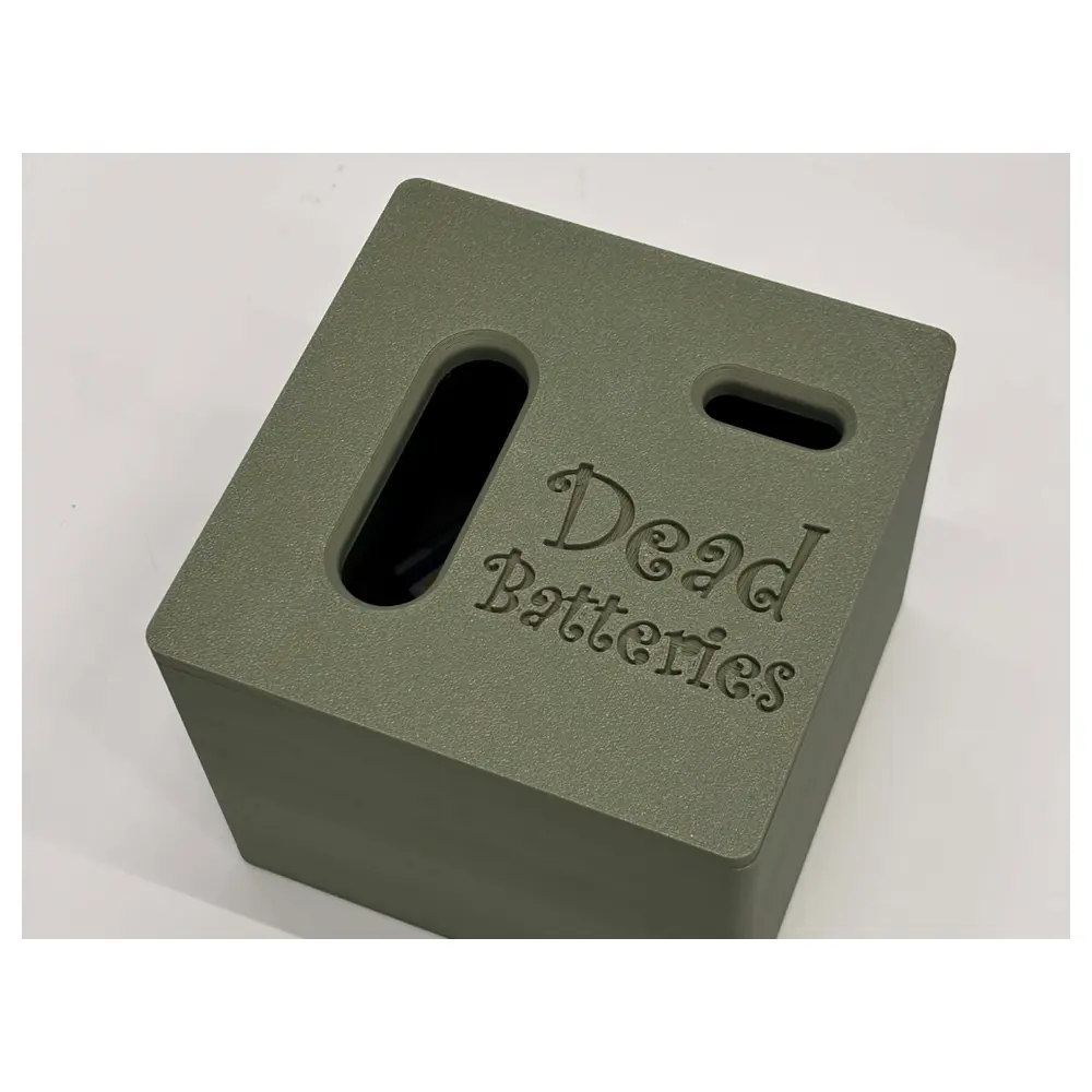 Used Battery Recycling Bin Battery Collection Box Eco Friendly Waste Recycling Battery Collector Battery Processing